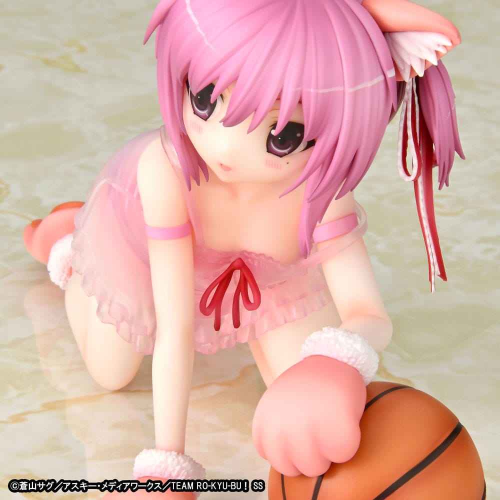 Ro-Kyu-Bu: Contropiede! Statua in PVC 1/7 Tomoka Minato Kemomimi Lingerie Ver. 18 centimetri